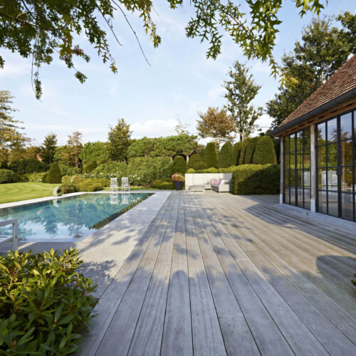 Houten terras | Massieve planken- en parketvloeren | Parketline | Roeselare