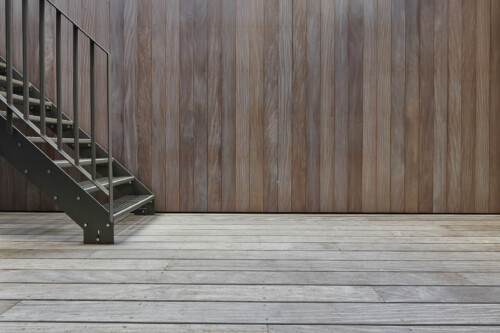Houten gevelbekleding door Parket Line