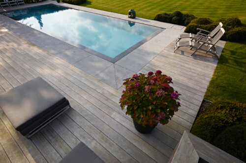 Aanleg terras door Parket Line